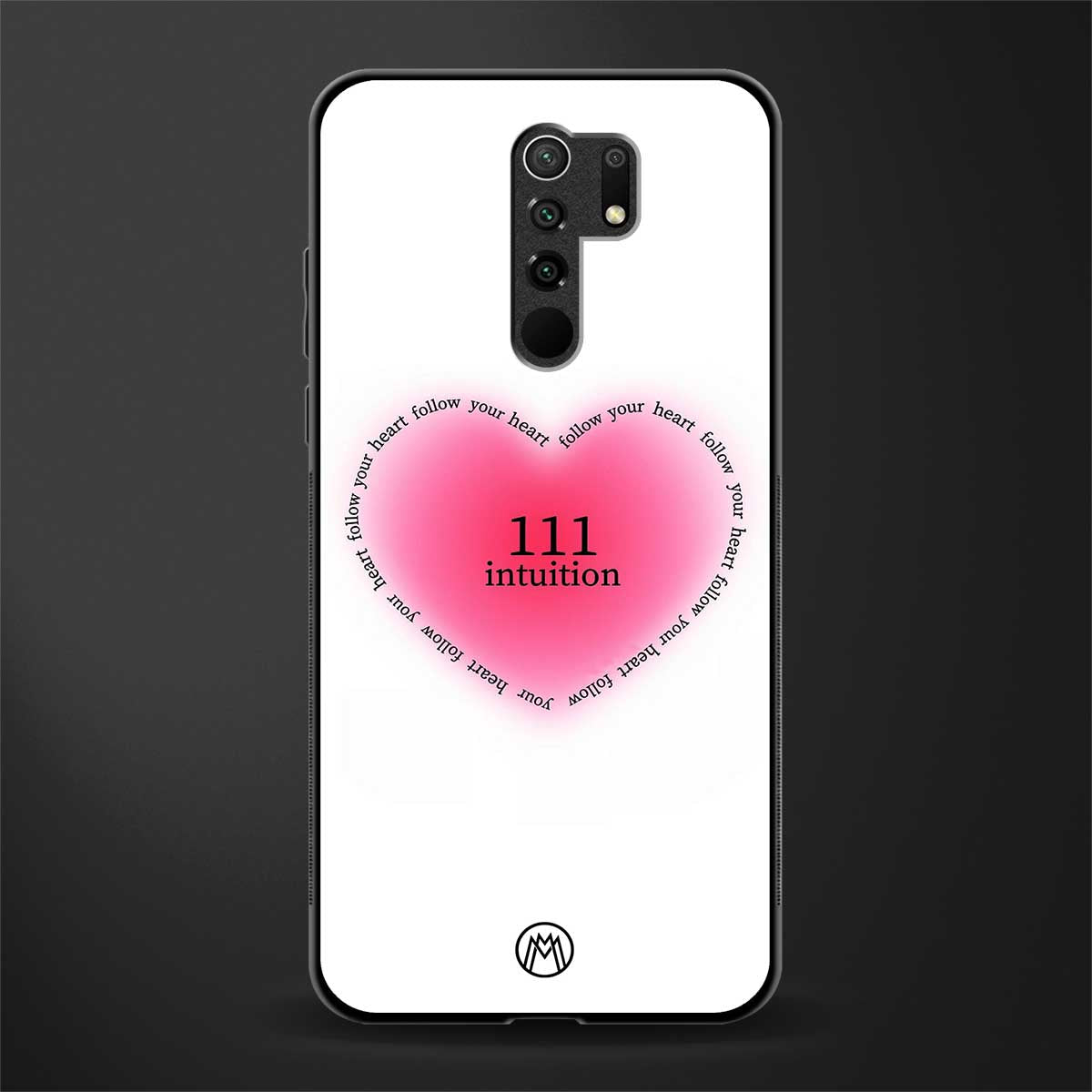 111 intuition glass case for poco m2 image