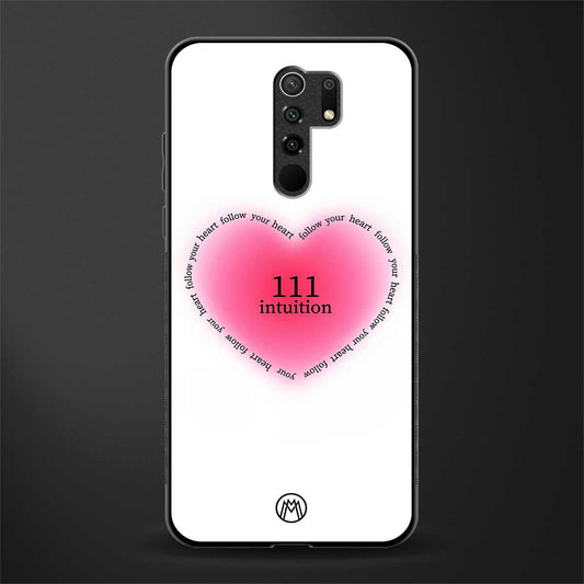 111 intuition glass case for poco m2 image