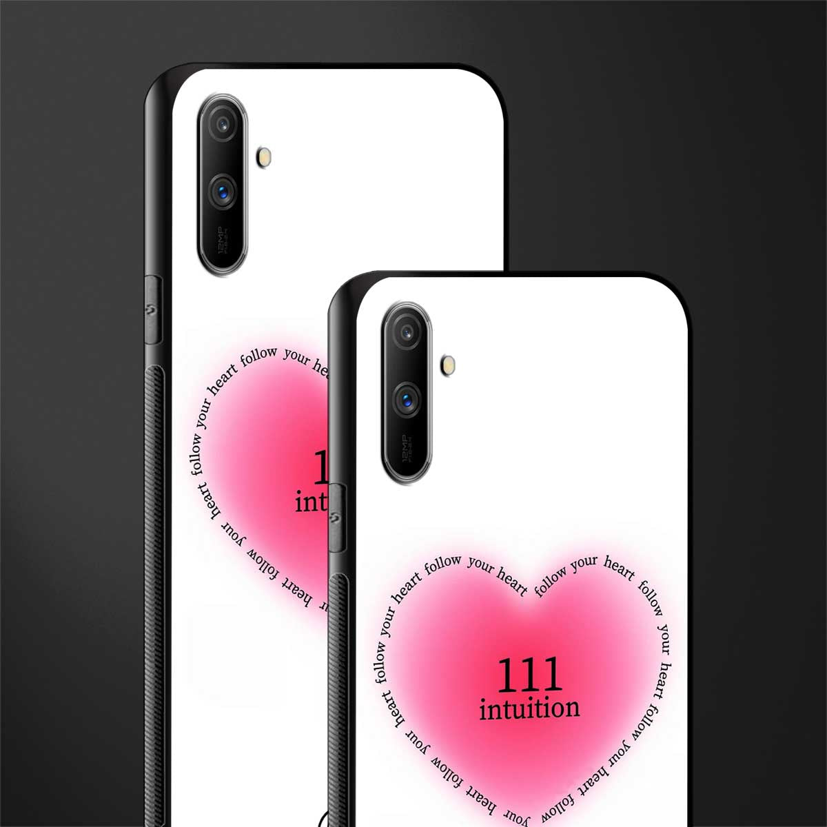 111 intuition glass case for realme c3 image-2