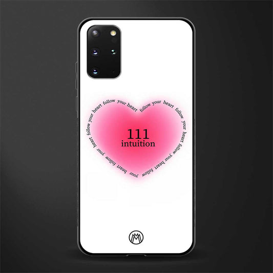 111 intuition glass case for samsung galaxy s20 plus image