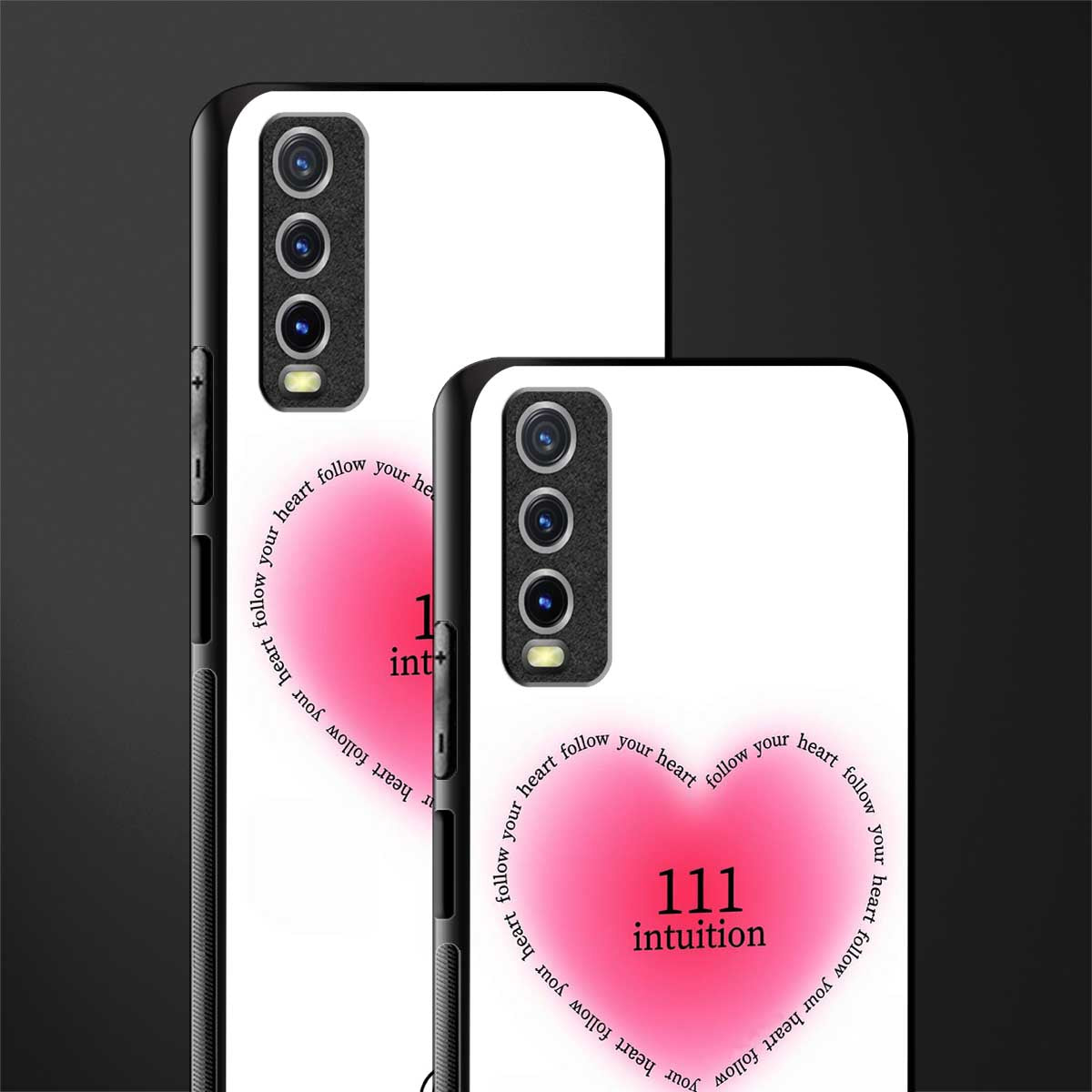 111 intuition glass case for vivo y20 image-2