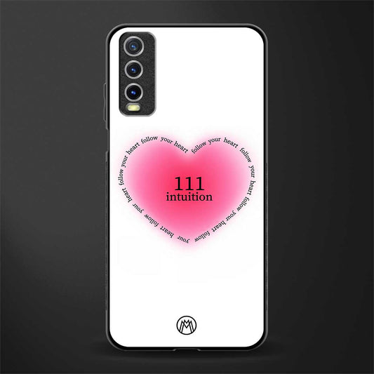 111 intuition glass case for vivo y20 image