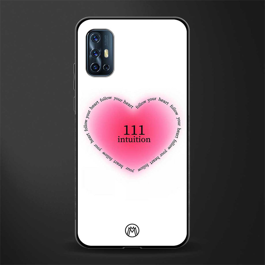 111 intuition glass case for vivo v17 image