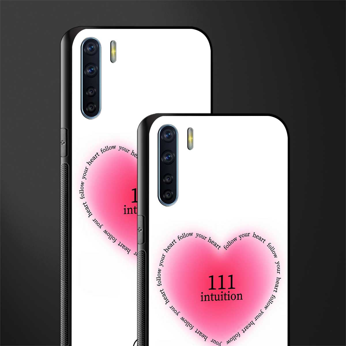 111 intuition glass case for oppo f15 image-2