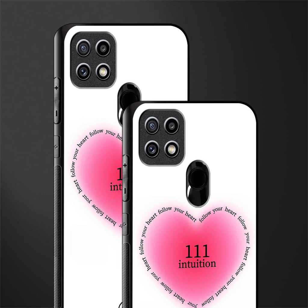 111 intuition glass case for oppo a15 image-2