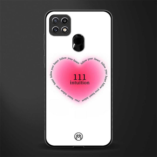 111 intuition glass case for oppo a15s image