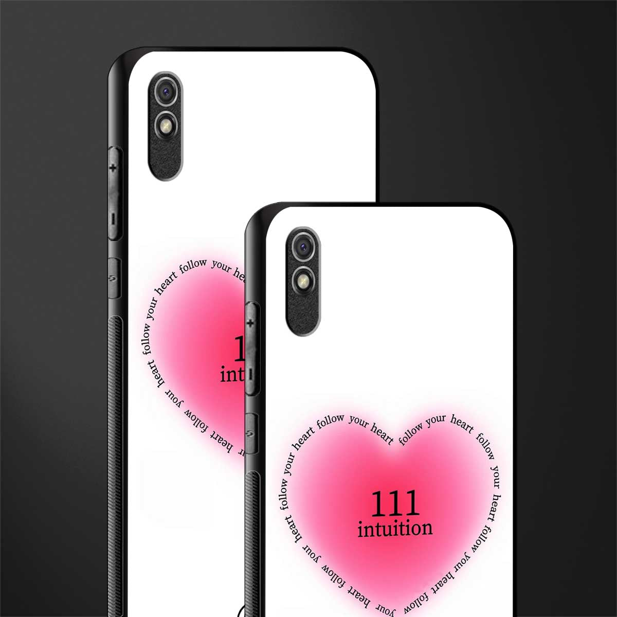 111 intuition glass case for redmi 9i image-2