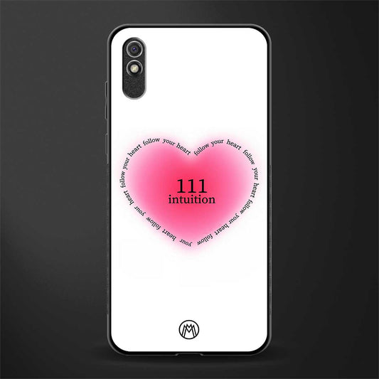 111 intuition glass case for redmi 9a sport image
