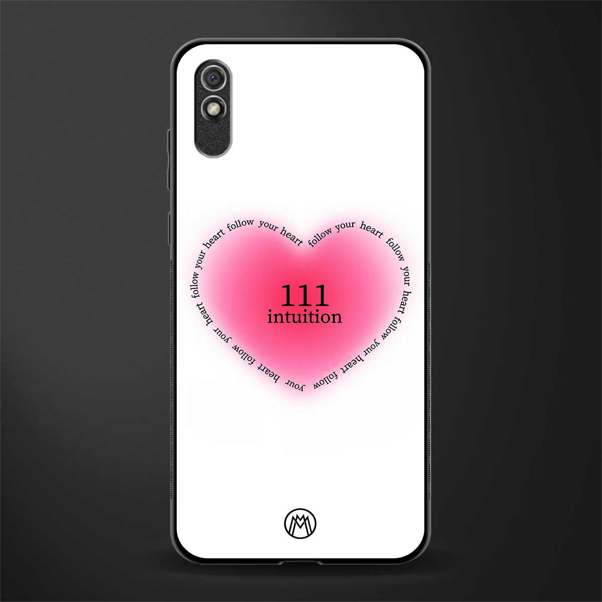 111 intuition glass case for redmi 9i image