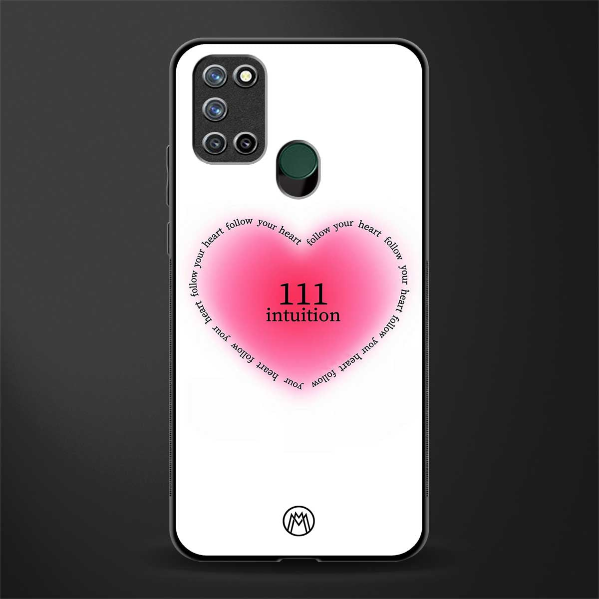 111 intuition glass case for realme 7i image