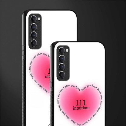 111 intuition glass case for oppo reno 4 pro image-2