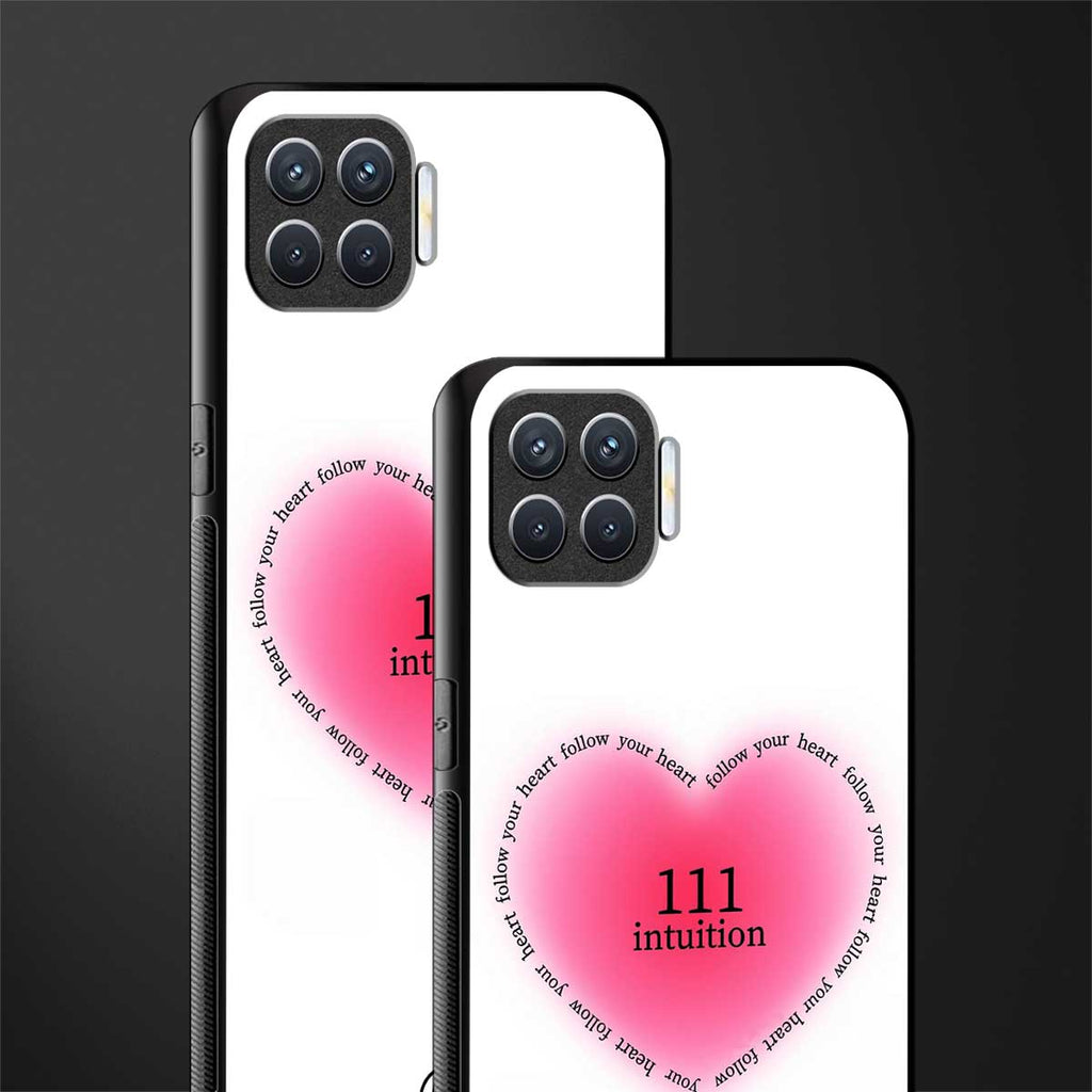 111 intuition glass case for oppo f17 image-2