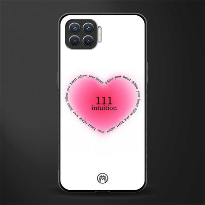 111 intuition glass case for oppo f17 pro image