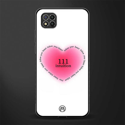 111 intuition glass case for poco c3 image