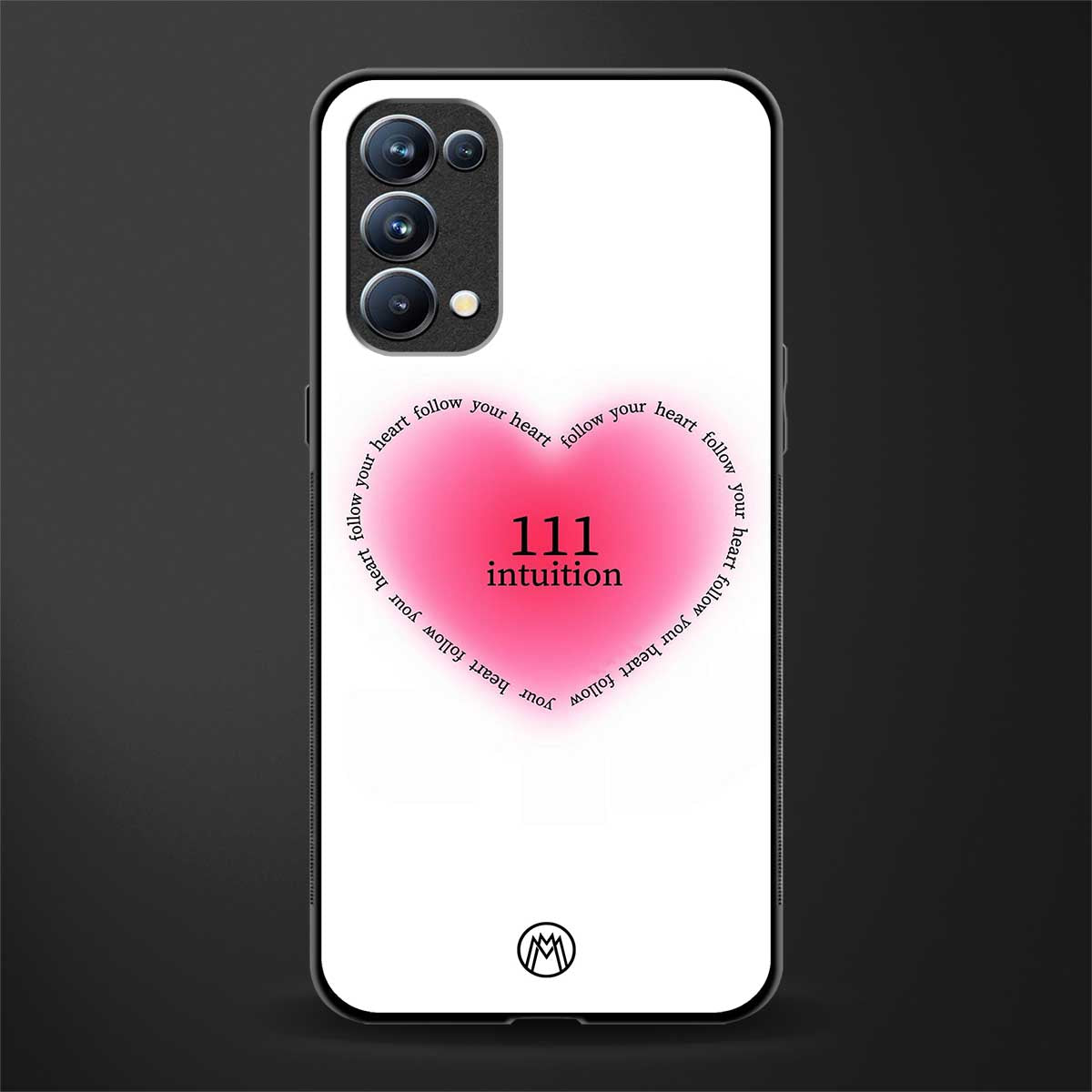 111 intuition glass case for oppo reno 5 pro image