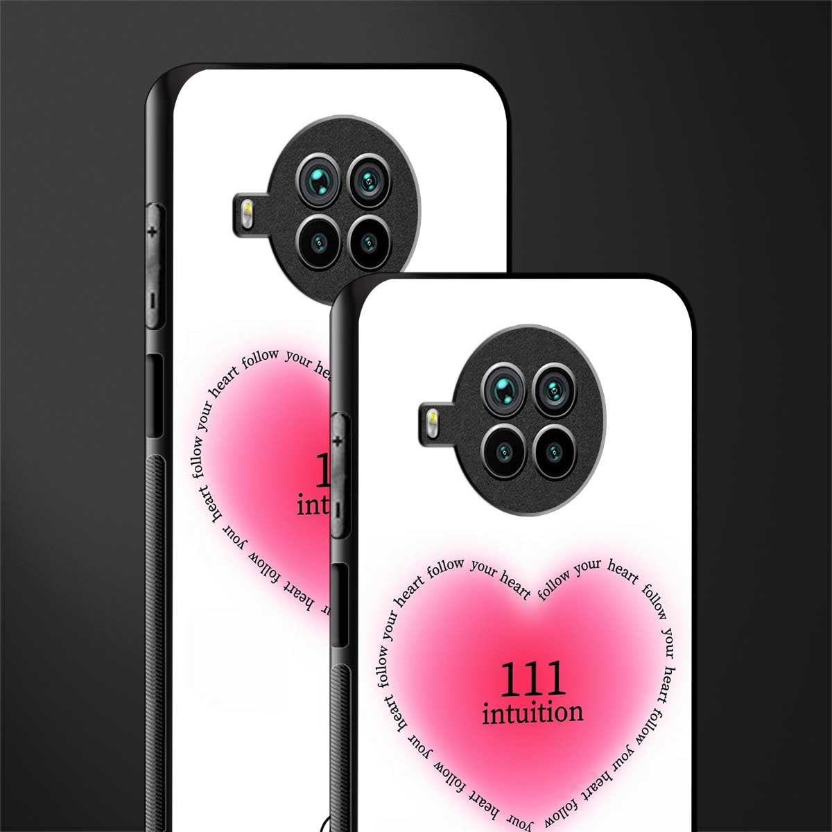 111 intuition glass case for mi 10i image-2