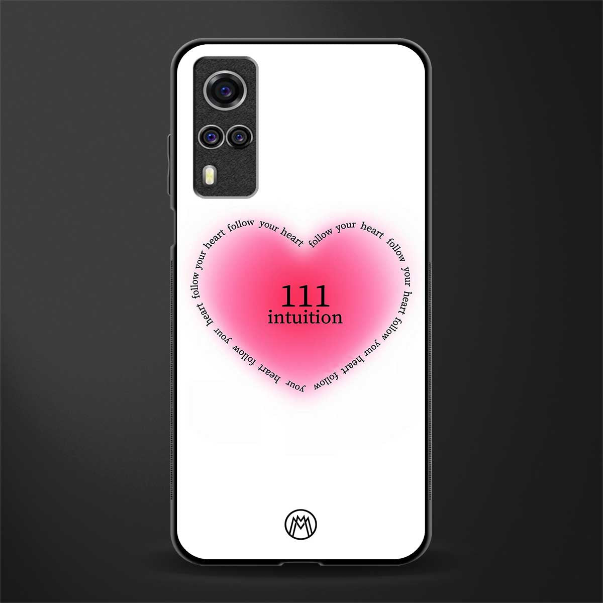 111 intuition glass case for vivo y51 image