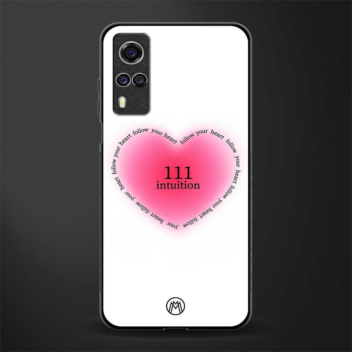 111 intuition glass case for vivo y31 image
