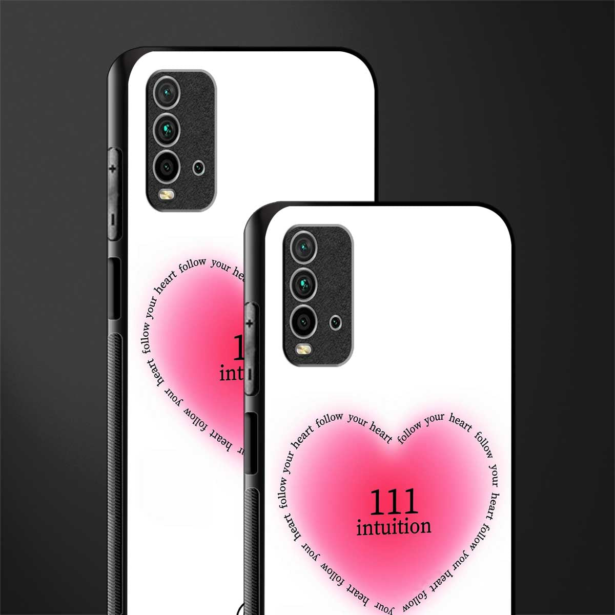 111 intuition glass case for redmi 9 power image-2