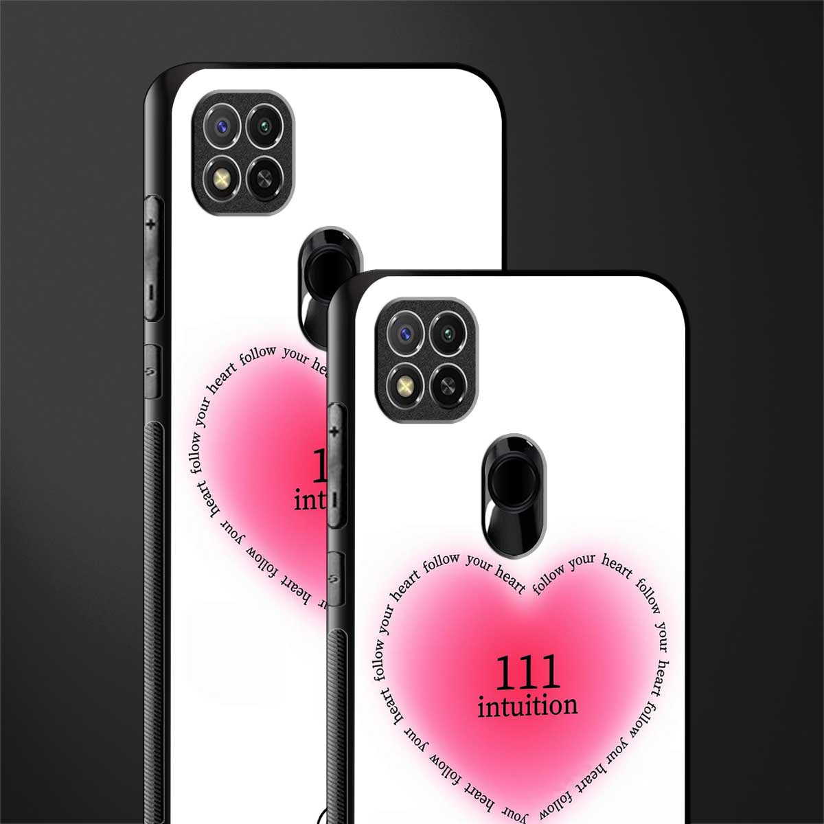 111 intuition glass case for redmi 9 image-2
