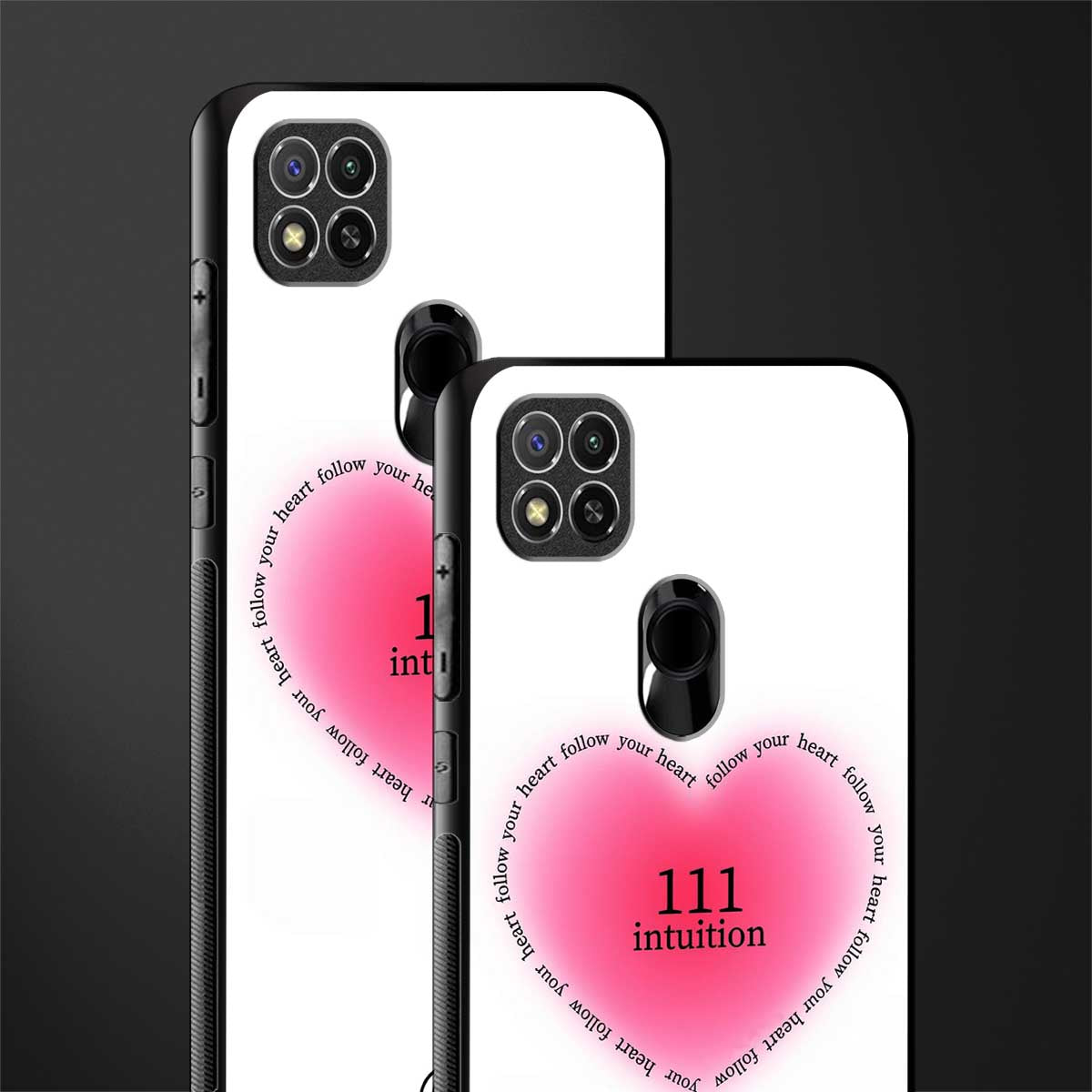 111 intuition glass case for redmi 9c image-2
