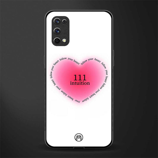 111 intuition glass case for realme x7 pro image