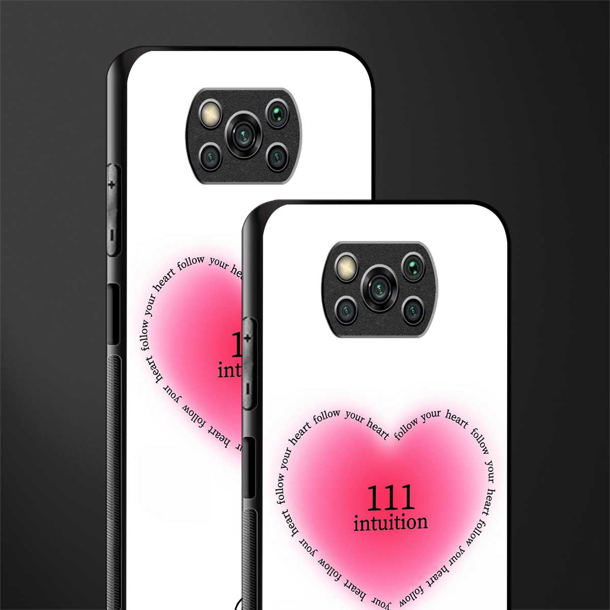 111 intuition glass case for poco x3 pro image-2