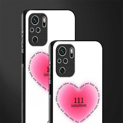 111 intuition glass case for redmi note 10 image-2