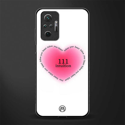 111 intuition glass case for redmi note 10 pro image