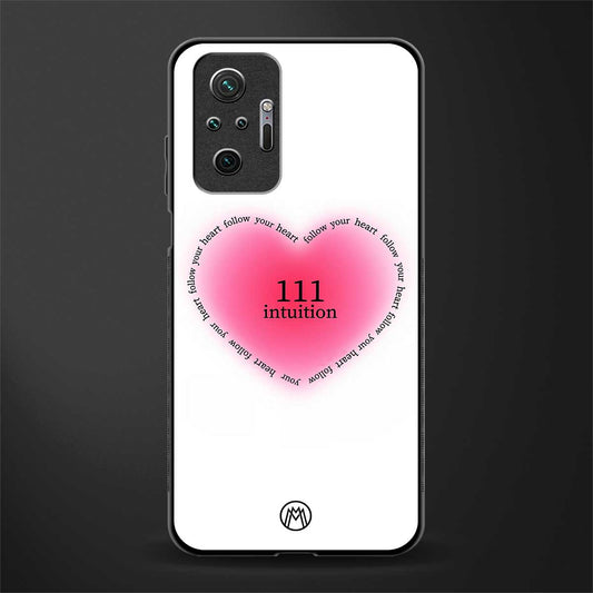 111 intuition glass case for redmi note 10 pro image