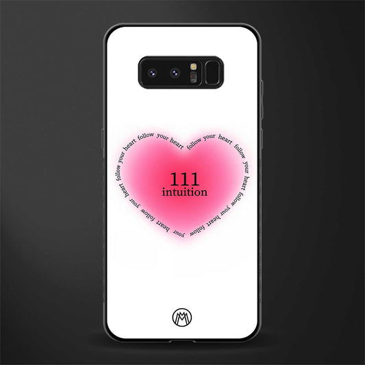 111 intuition glass case for samsung galaxy note 8 image