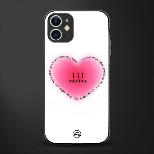 111 intuition glass case for iphone 11 image