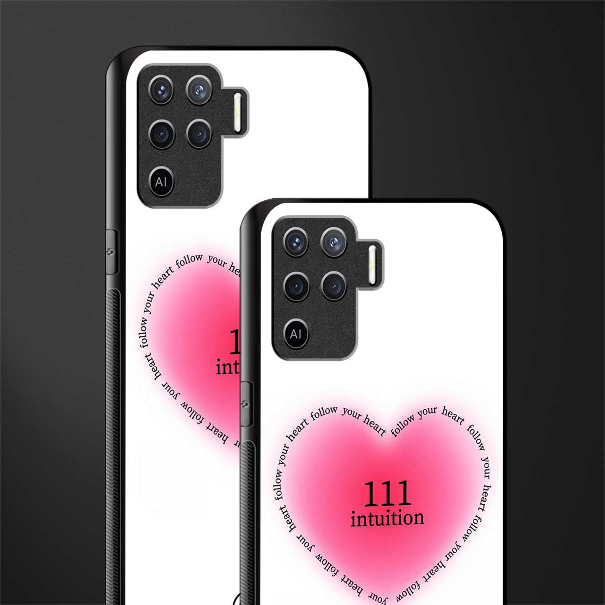 111 intuition glass case for oppo f19 pro image-2