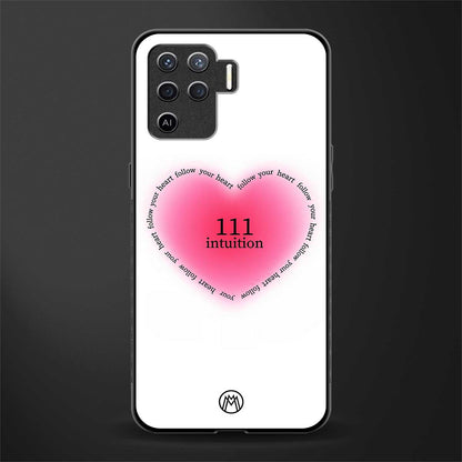 111 intuition glass case for oppo f19 pro image