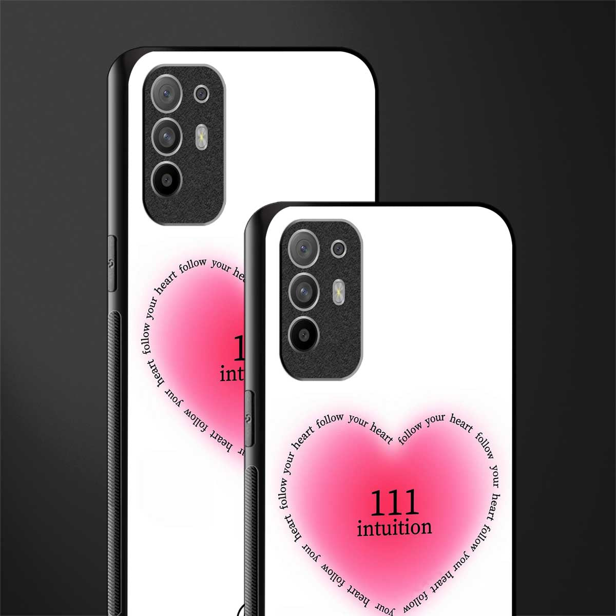 111 intuition glass case for oppo f19 pro plus image-2