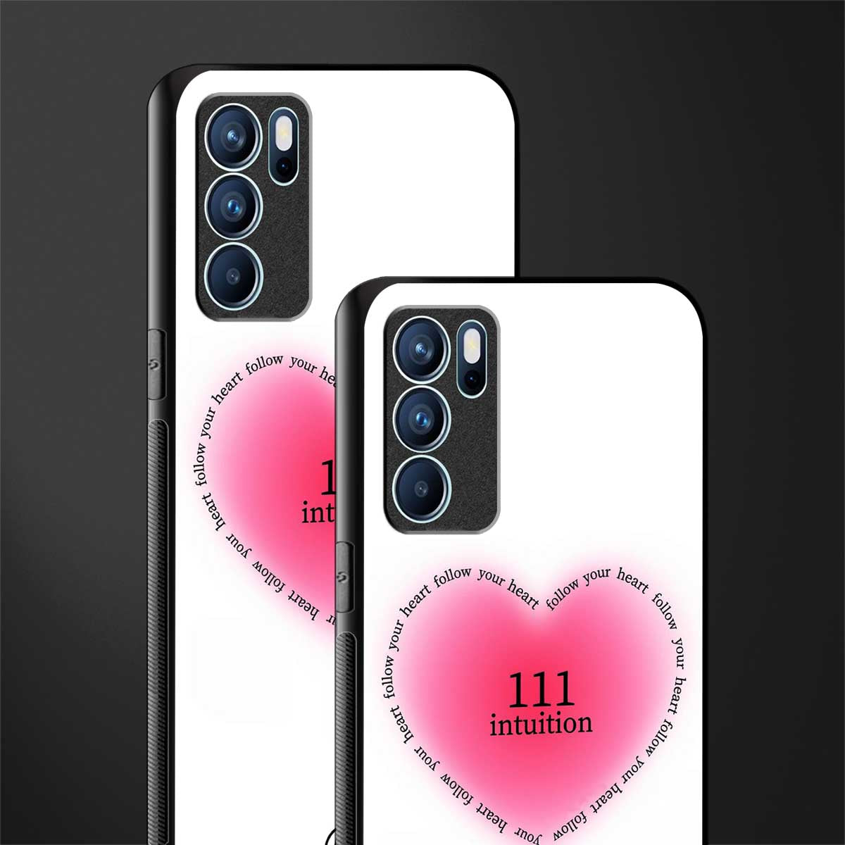 111 intuition glass case for oppo reno6 pro 5g image-2