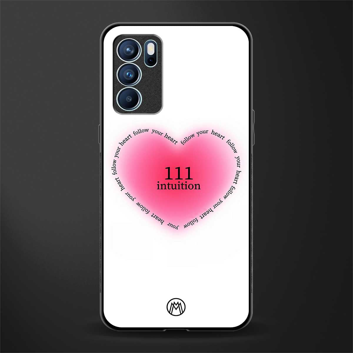111 intuition glass case for oppo reno6 pro 5g image