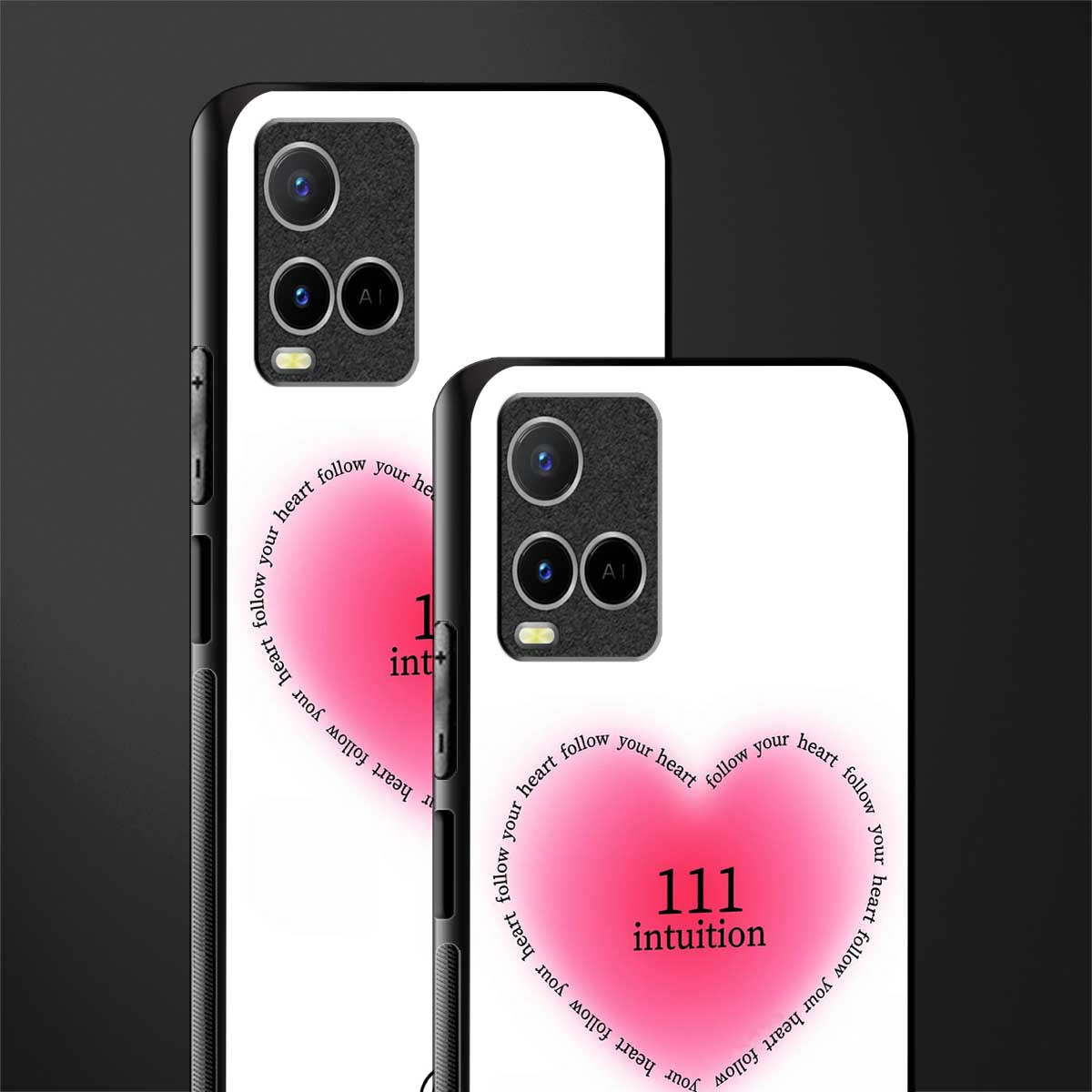 111 intuition glass case for vivo y21 image-2