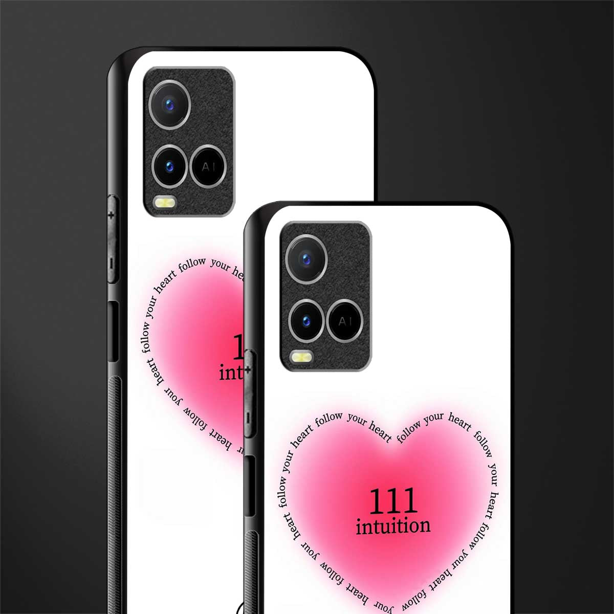 111 intuition glass case for vivo y21e image-2