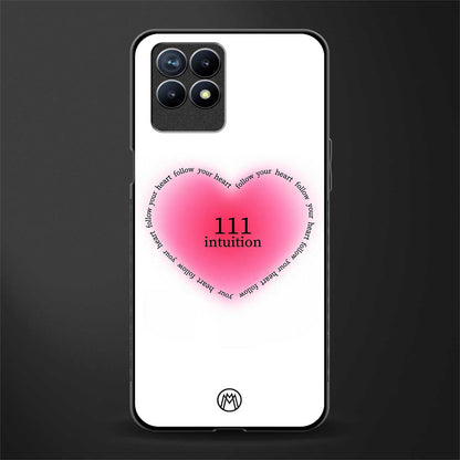 111 intuition glass case for realme 8i image
