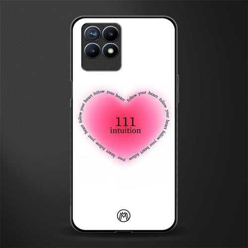 111 intuition glass case for realme 8i image