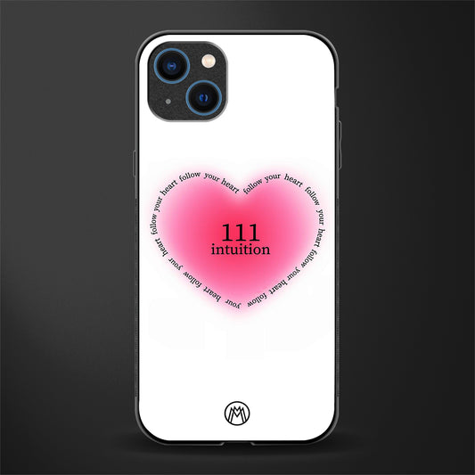 111 intuition glass case for iphone 13 image