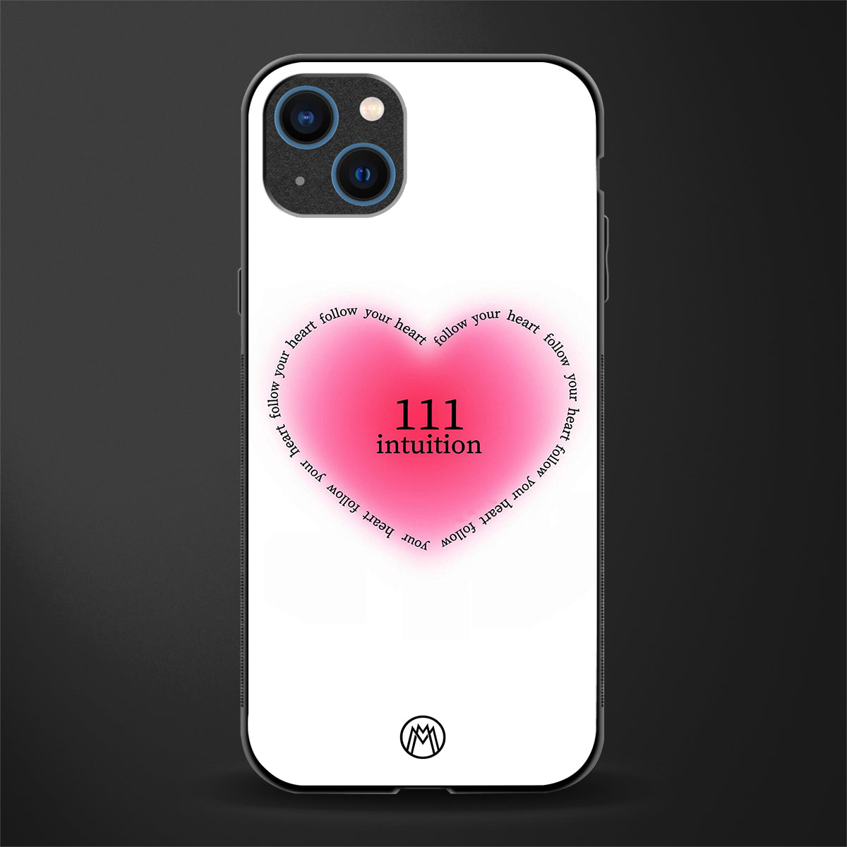 111 intuition glass case for iphone 14 image