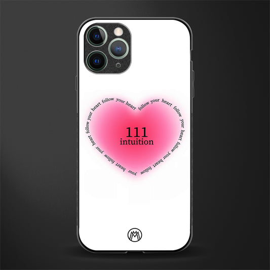 111 intuition glass case for iphone 11 pro max image