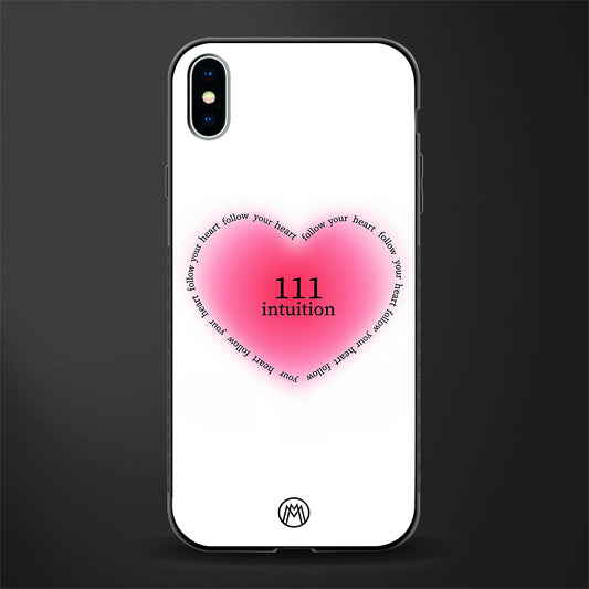 111 intuition glass case for iphone xs max image