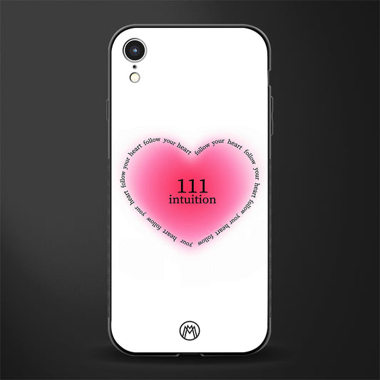 111 intuition glass case for iphone xr image
