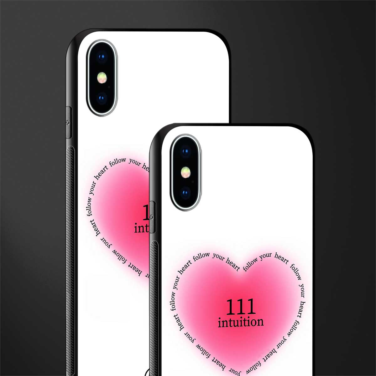 111 intuition glass case for iphone xs image-2