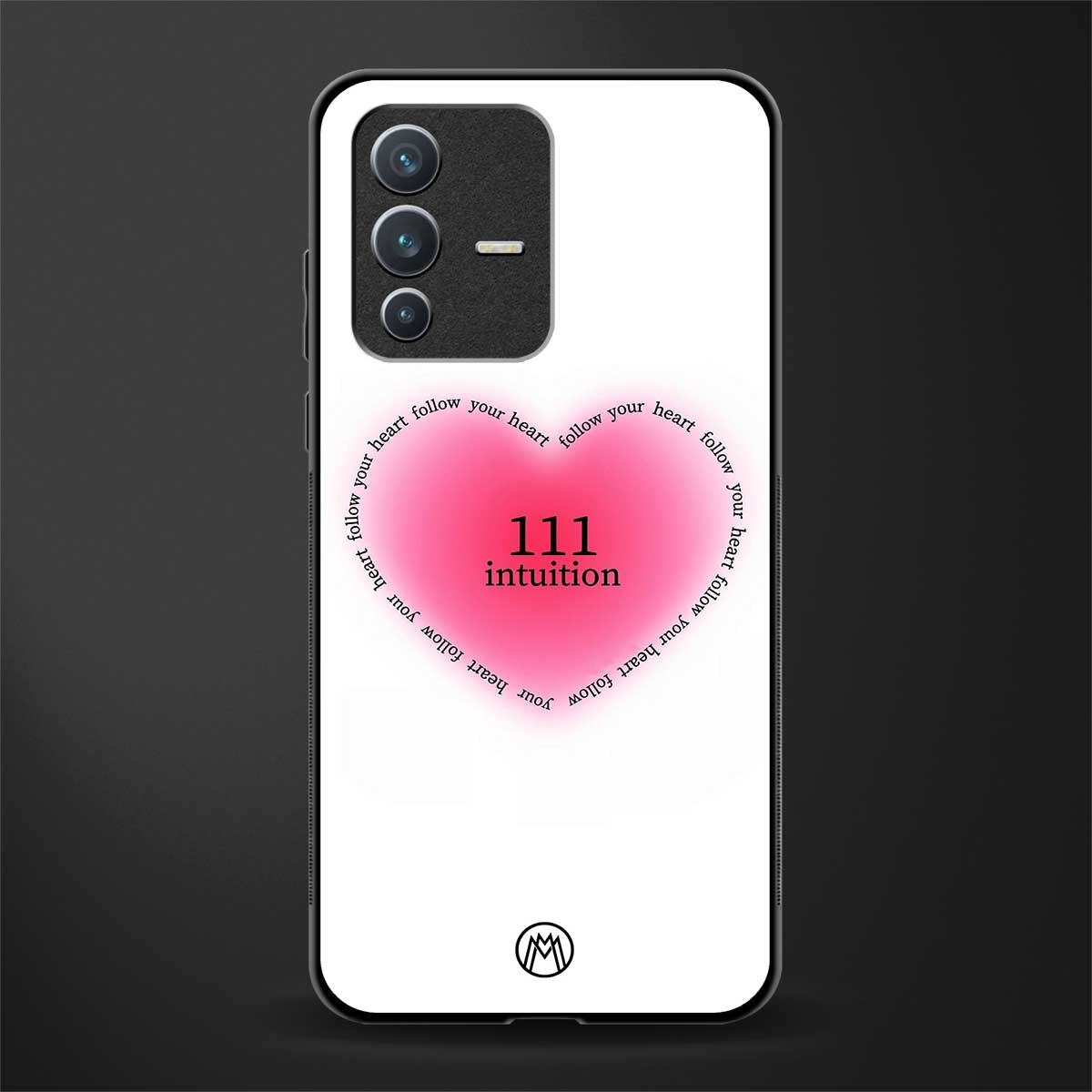 111 intuition glass case for vivo v23 5g image