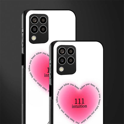 111 intuition back phone cover | glass case for samsung galaxy m33 5g