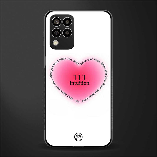 111 intuition back phone cover | glass case for samsung galaxy m33 5g